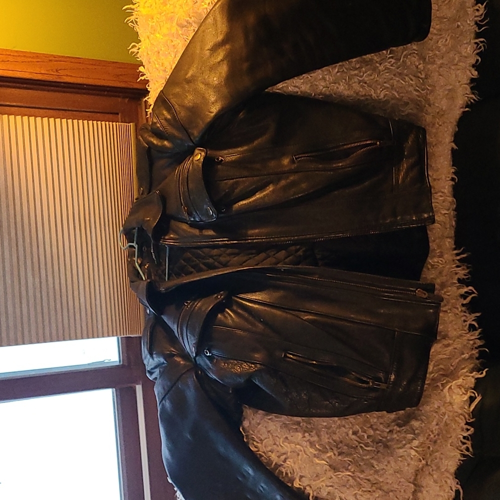 Vintage real leather Harley Davidson Jacket